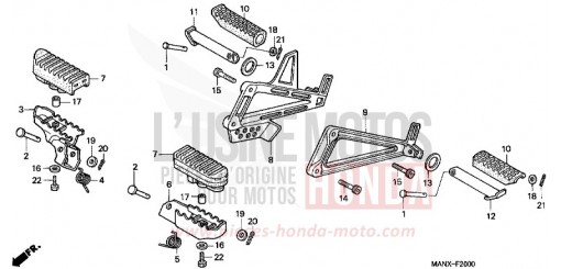 MARCHE NX650X de 1999